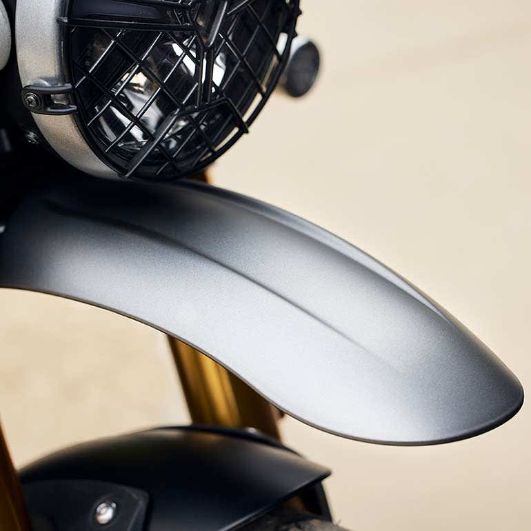 Scrambler 400 X accessory front mud guard